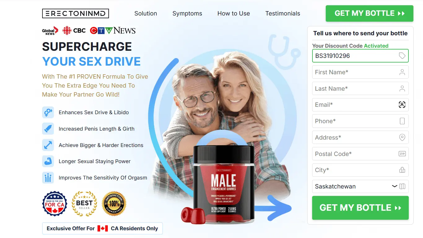 Erectonin MD Gummies Order Page